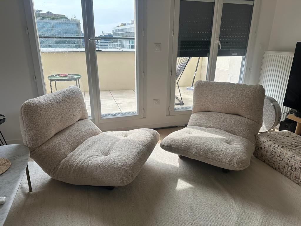 Fauteuil chauffeuse ligne roset marsala, Enlèvement ou Envoi, Comme neuf