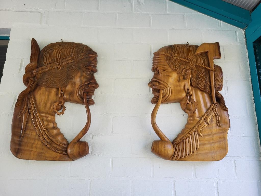 Filipijns houtsnijwerk, Antiek en Kunst, Ophalen, Houtsnijwerk