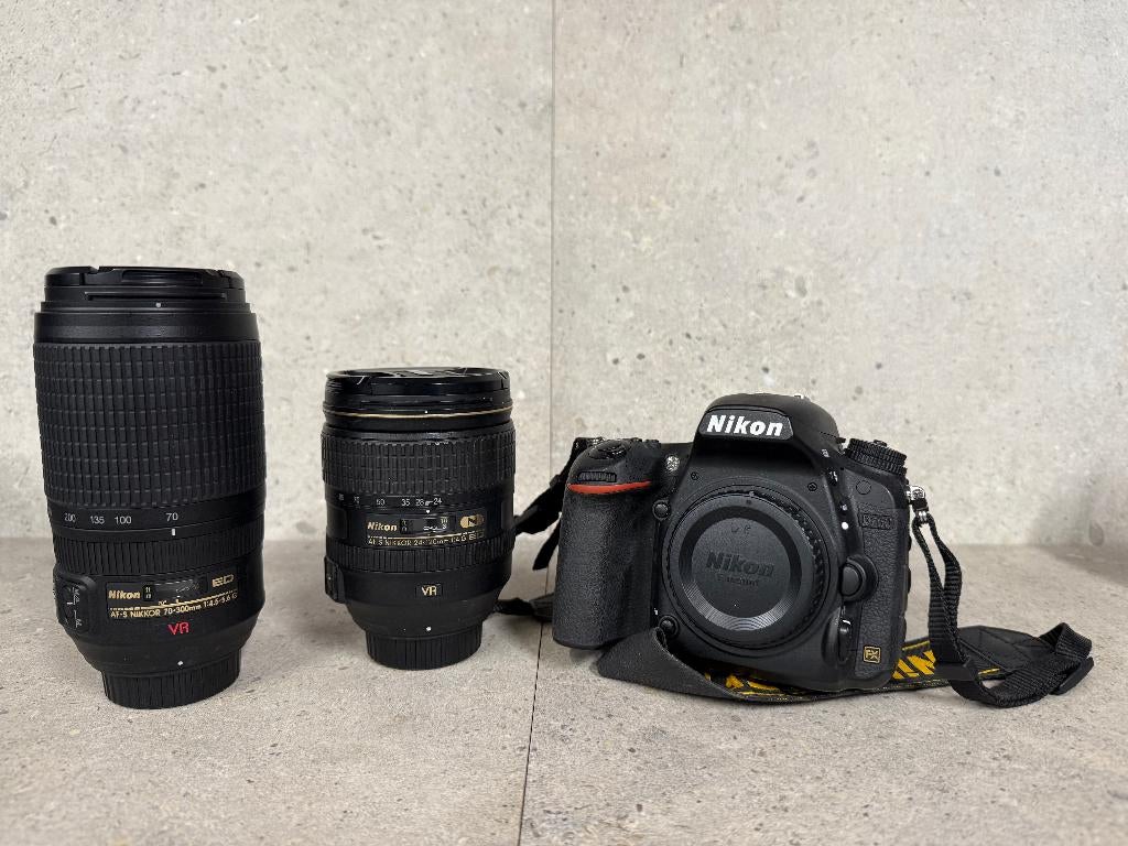 Nikon D750 fotocamera met twee lenzen Lot, Spiegelreflex, Nieuw, Ophalen of Verzenden, Nikon