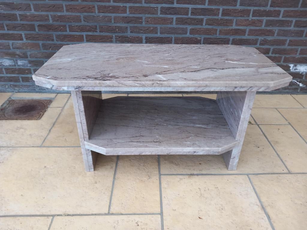 Marmeren salontafel 100x50x50, Huis en Inrichting, Tafels | Salontafels, Ophalen of Verzenden