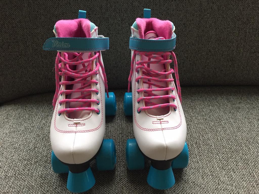 Vision II Rolschaatsen Kind Wit/Blauw, Enfants & Bébés, Jouets | Extérieur | Patins à roulettes, Comme neuf, Enfants, Enlèvement