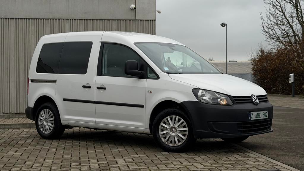 VW CADDY 1.6 TDI, Stof, 4 cilinders, Volkswagen, Wit