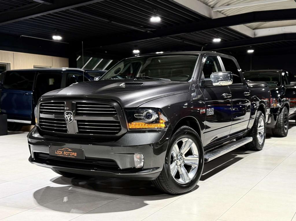 Dodge Ram 1500 SPORT 5.7 HEMI 401CV LPG GPS CUIR TVAC, Auto's, Automaat, Gebruikt, Leder, Bedrijf