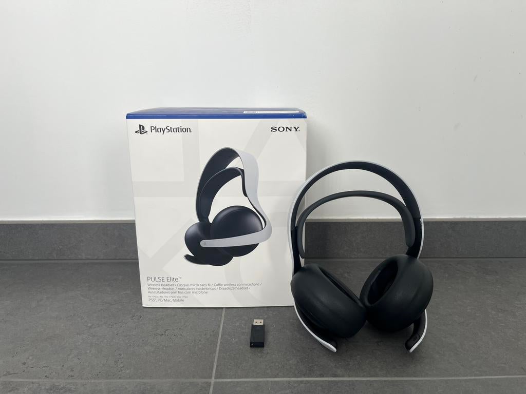 Playstation Pulse Elite Headset + Doos, Ophalen, Zo goed als nieuw