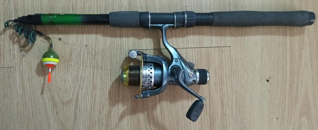 SATO 3000 RD vishengel en vismolen, Ophalen, Zo goed als nieuw, Molen