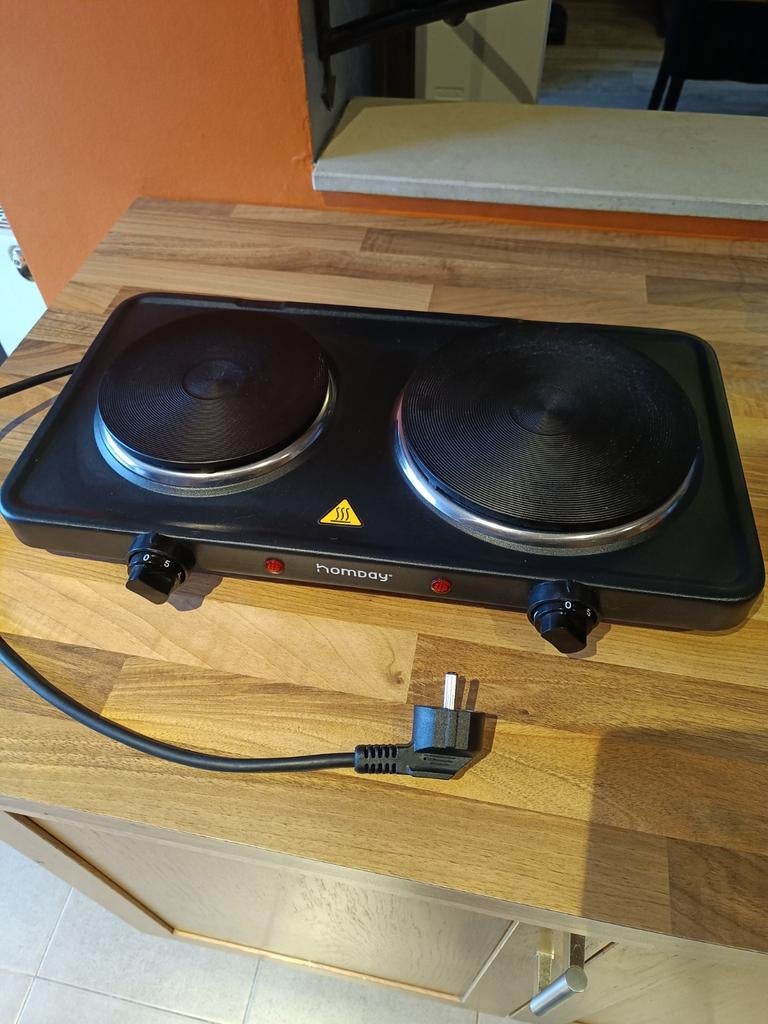 Table de cuisson 2 zones, Electroménager, Tables de cuisson, Neuf, Enlèvement, À Poser, 3 zones de cuisson ou moins