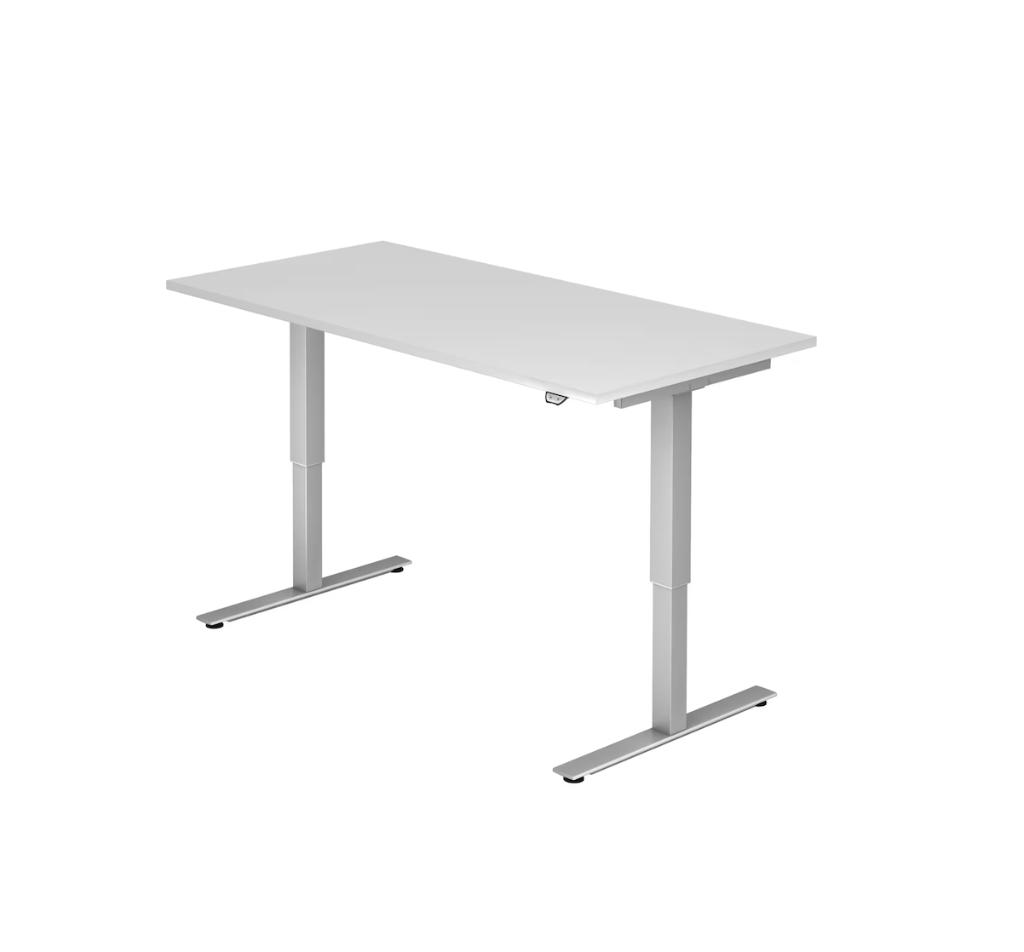 Bureau ajustable Haworth à vendre !, Maison & Meubles, Bureaux, Enlèvement, Électrique, Utilisé