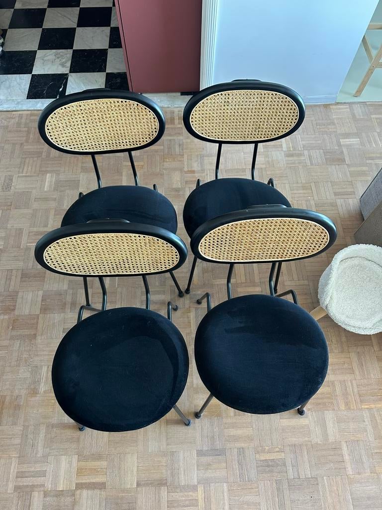 4 eetkamerstoelen - furnified, Maison & Meubles, Enlèvement, Comme neuf