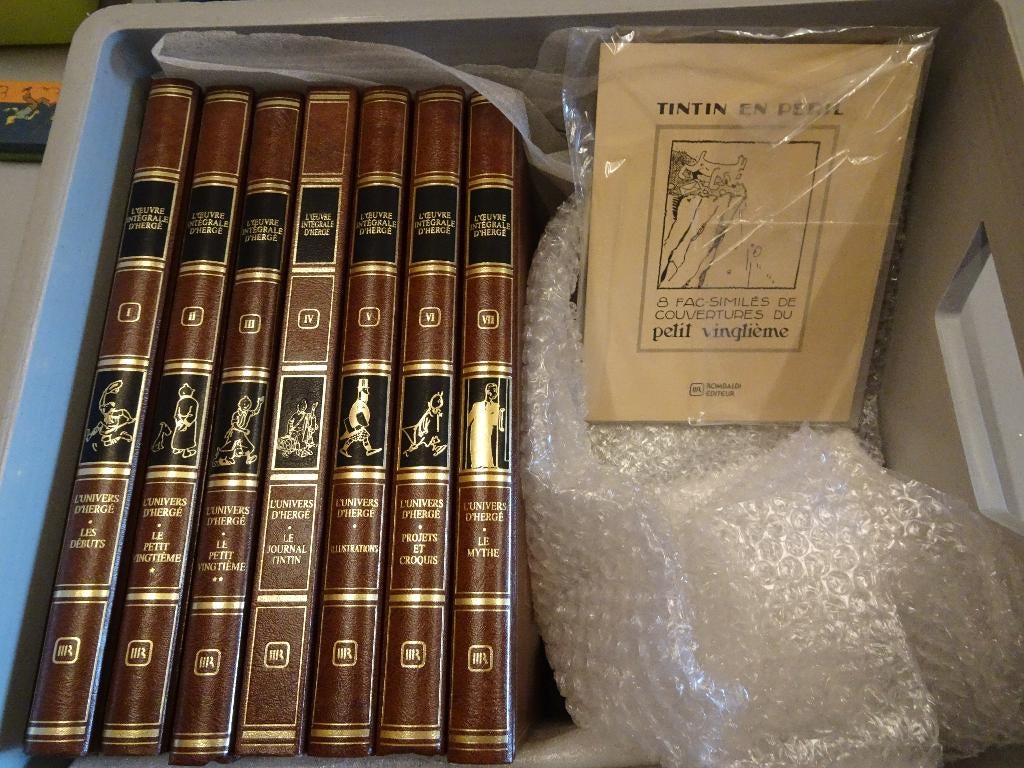 Editions Rombaldi - L'univers intégral d'Hergé - Tintin & Co, Livres, BD, Enlèvement ou Envoi, Série complète ou Série, Comme neuf