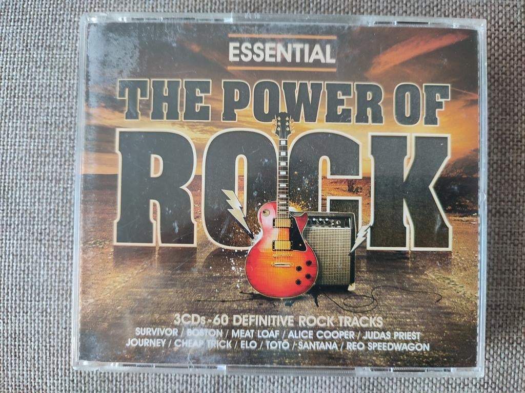 3-CD : ESSENTIAL - THE POWER OF ROCK  (SONY MUSIC), Ophalen of Verzenden