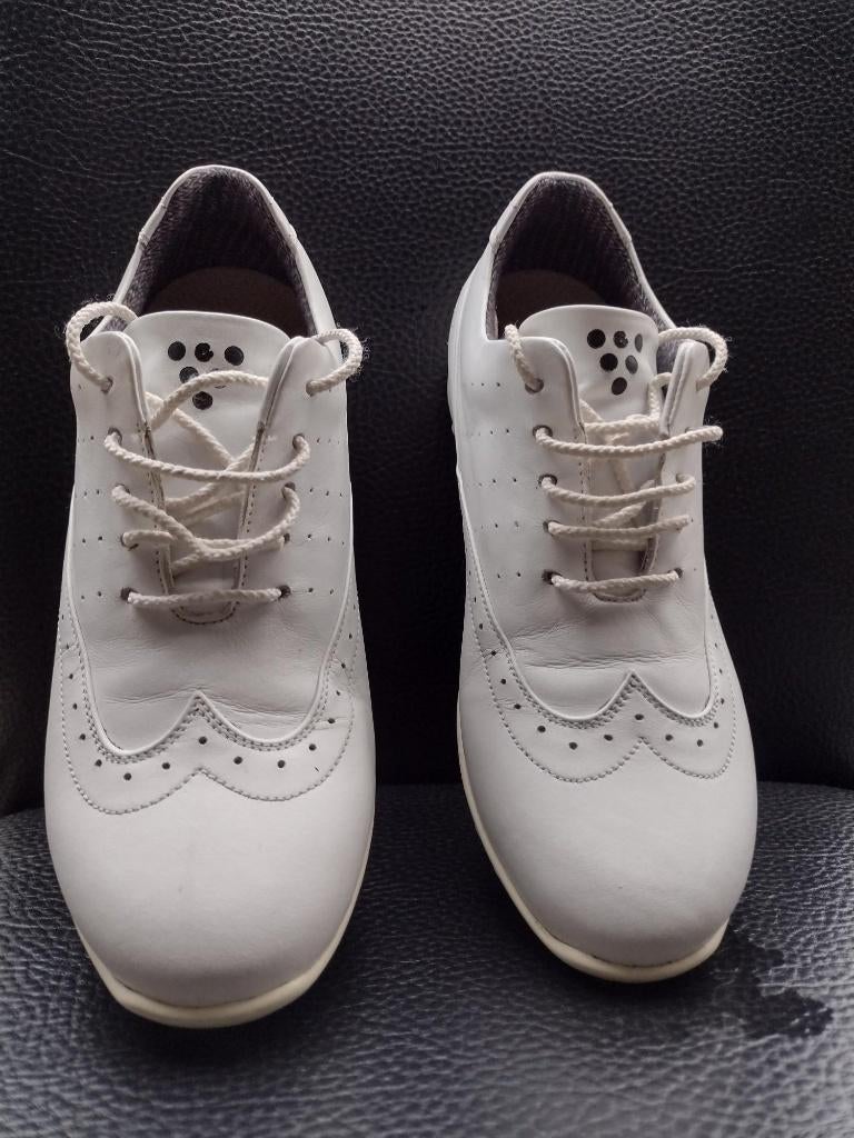 lederen golfschoenen - maat 37, Sport en Fitness, Golf, Ophalen of Verzenden, Zo goed als nieuw