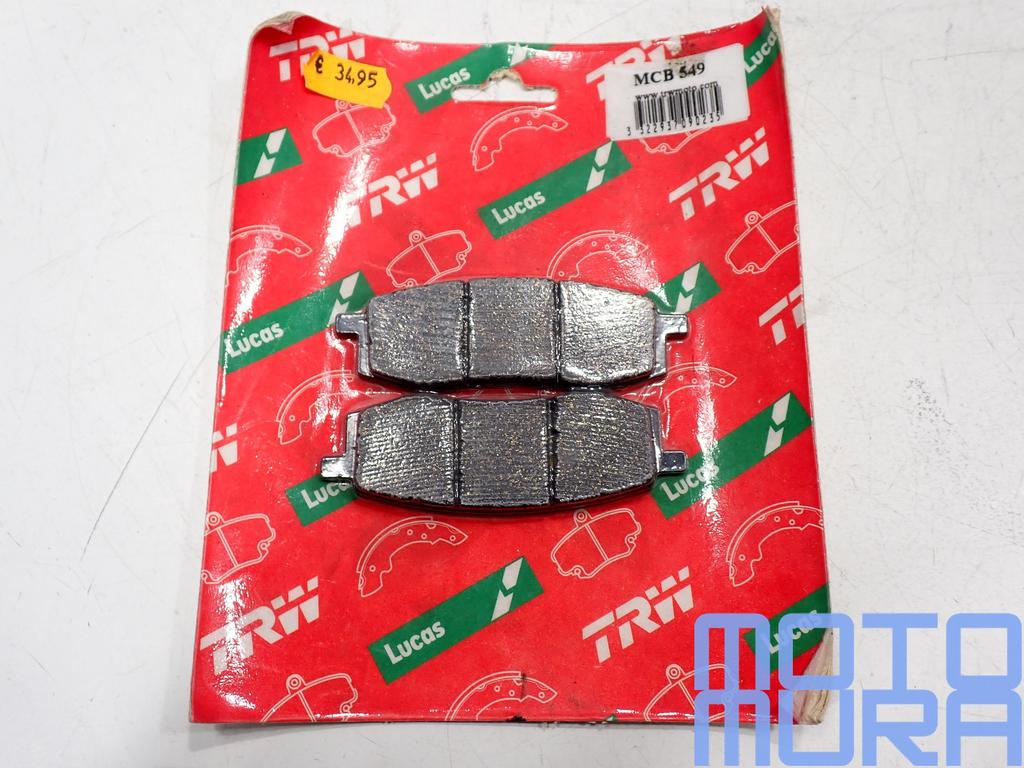 TRW MCB549 remblokken Yamaha TT350 TT600 YZ125 YZ250 YZ490 1, Neuf, -, -, -