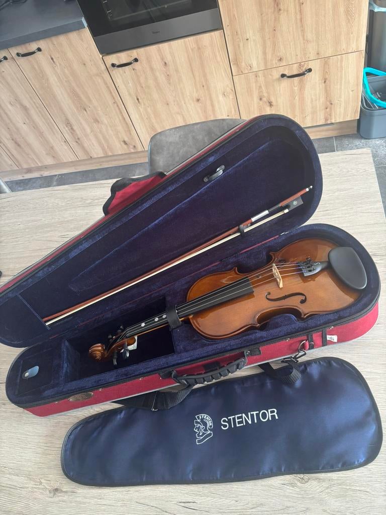 Étudiant Stentor 2 4/4 violin + suppléments, Musique & Instruments, Instruments à cordes frottées | Violons & Altos, Neuf, Violon