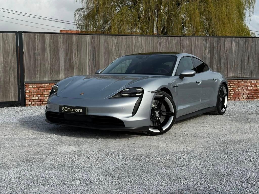 porsche taycan 4S/93kWh/pano/luchtvering/360/19500km/btw, Auto's, Porsche, Automaat, 4 deurs, Euro 6, Leder