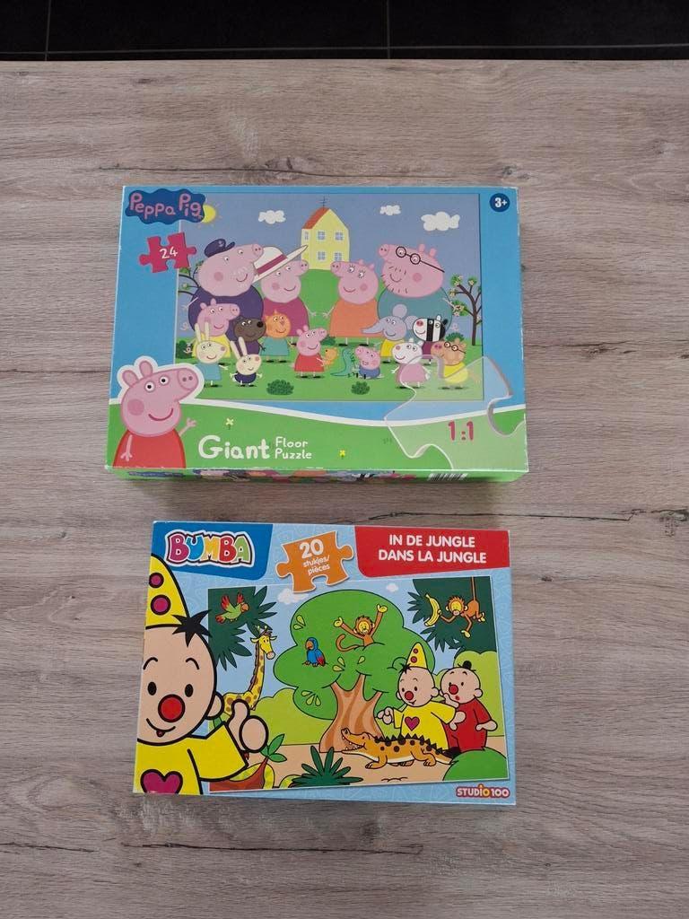 Leg puzzels bumba en peppa pig, Kinderen en Baby's, Speelgoed | Kinderpuzzels, Ophalen of Verzenden