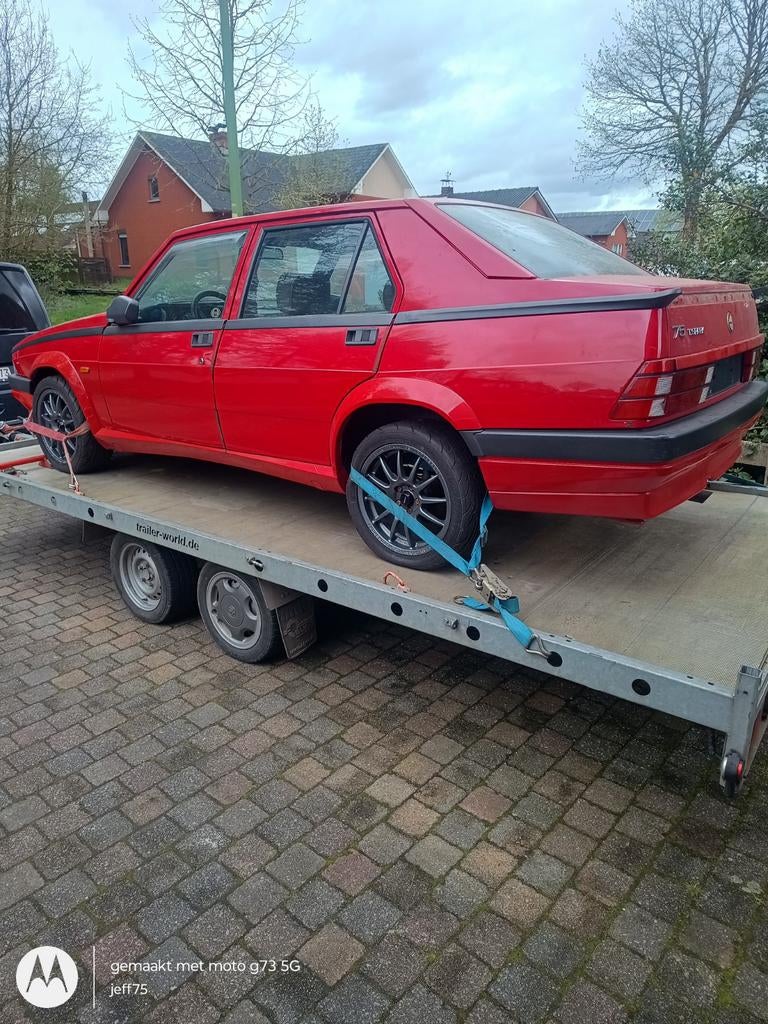 Alfa 75 , auto's en onderdelen gevraagd., Auto's, Alfa Romeo, Particulier, Te koop