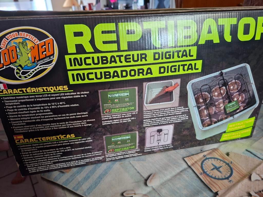 Incubateur REPTIBATOR, Animaux & Accessoires, Enlèvement
