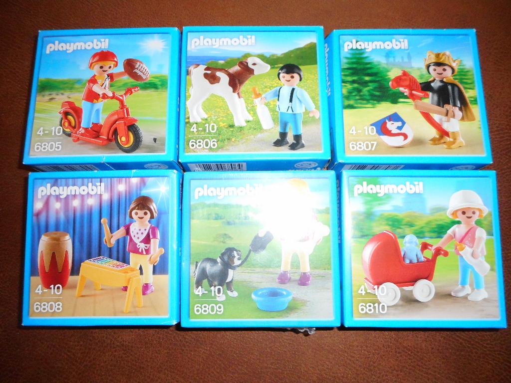 Playmobil - sets 6805 t.e.m. 6810 NIEUW-prijs per stuk, Ophalen of Verzenden, Nieuw, Complete set