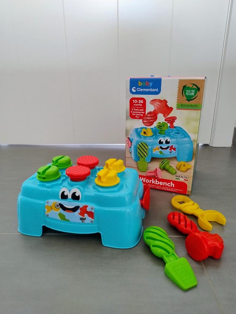 Clementoni baby workbench, Kinderen en Baby's, Speelgoed | Babyspeelgoed, Ophalen, Zo goed als nieuw