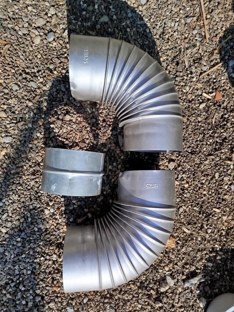 Kachelpijp, Ophalen, Bochten