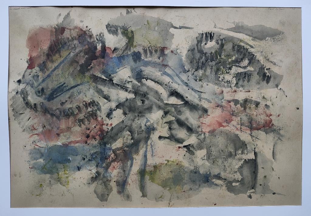 1955 - PAUL DE SMET (Belgische kunstenaar) /Schilderij, Ophalen