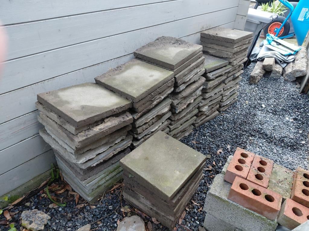 Gratis tegels, Tuin en Terras, Tegels en Klinkers, Ophalen