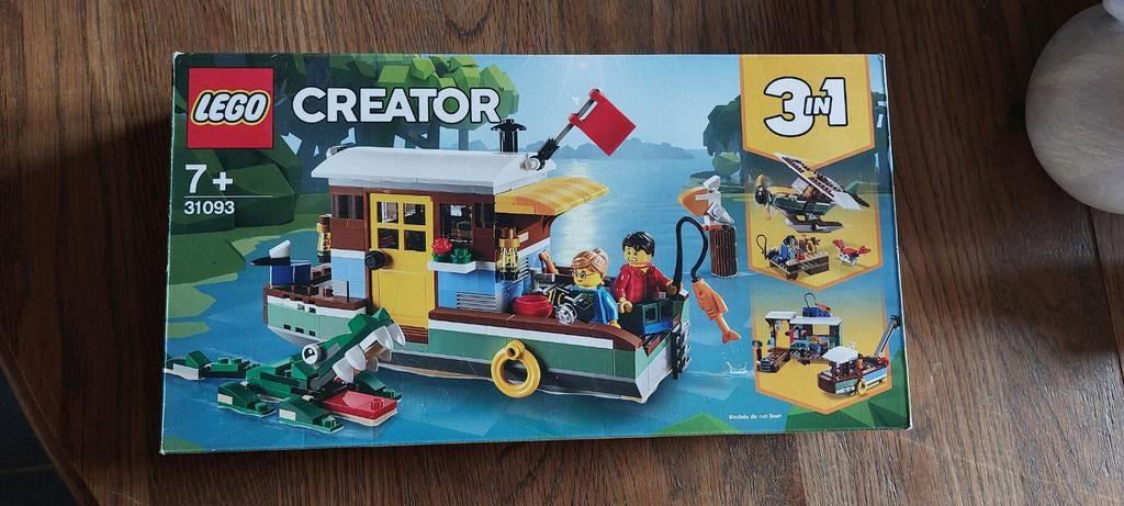 Lego 3in1 woonboot, Kinderen en Baby's, Ophalen, Lego