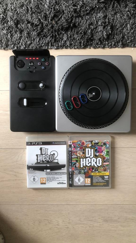 Set complet de Dj Hero avec Usb (PS3)., Consoles de jeu & Jeux vidéo, Enlèvement, Comme neuf
