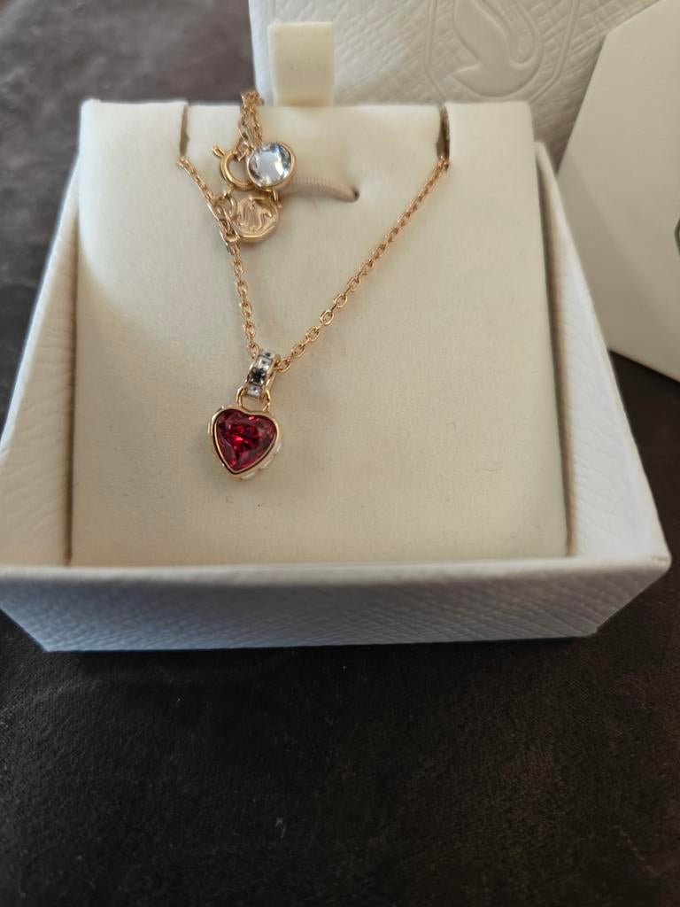 Swarovski Chroma Ketting, Ophalen, Roze