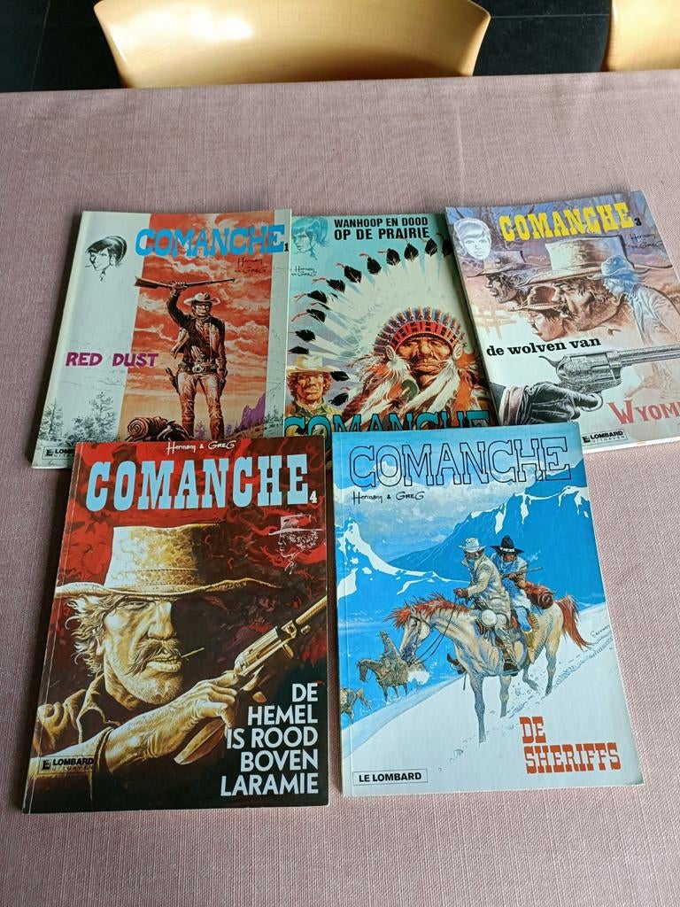 Comanche, lot van 5 stuks, Livres, BD, Enlèvement ou Envoi