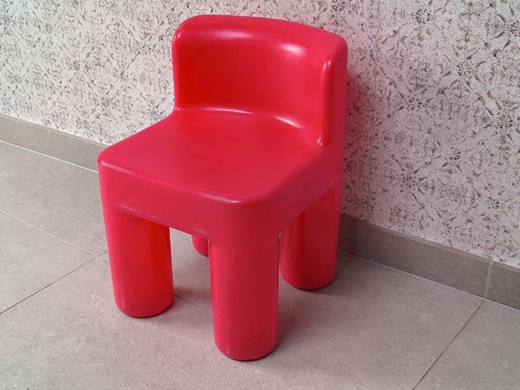Little tikes rood kinderstoeltje. (Voor binnen en buiten), Ophalen, Gebruikt, Stoel(en)