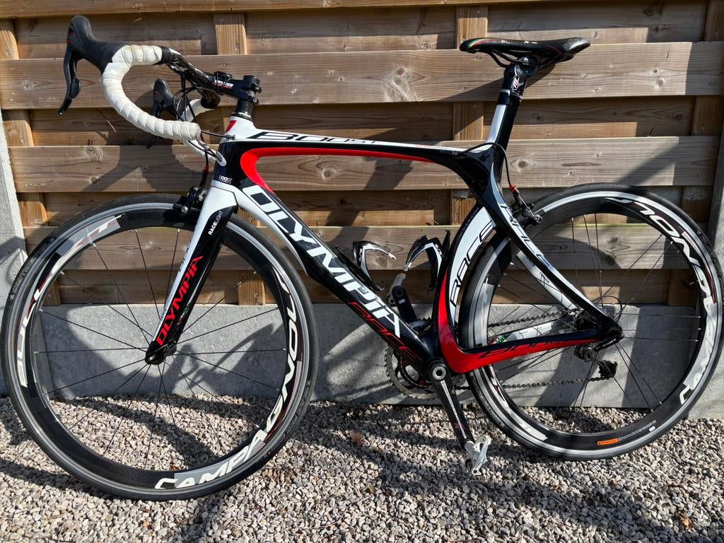 Olympia Boost Race -Carbon Aero Racefiets (Campagnolo / FSA), Autres marques, Enlèvement, Utilisé, Hommes