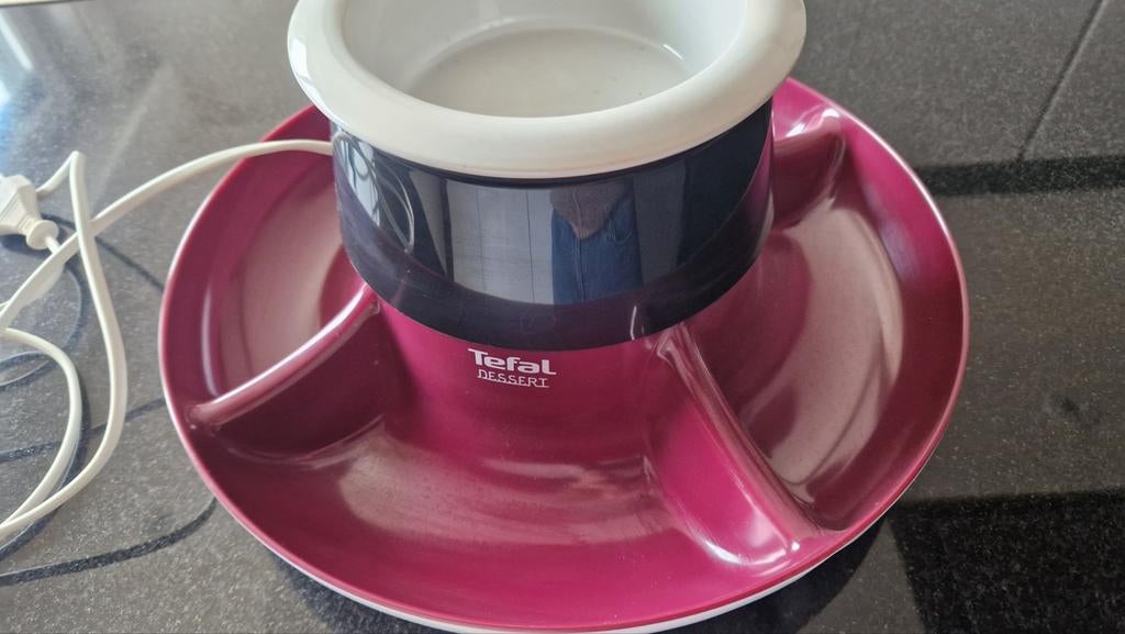 Chocolade fondue Tefal., Ophalen
