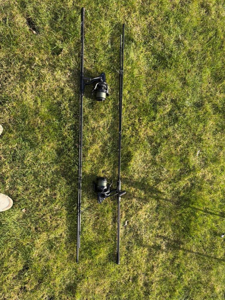 Karper hengels te koop (sonic), Ophalen, Zo goed als nieuw, Molen