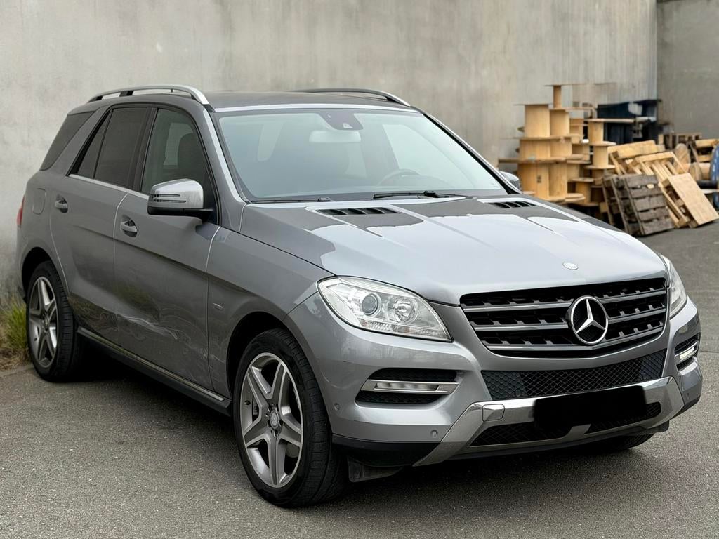 Mercedes ML 250 euro6b 204Pk Automaat / Navi / Leder.., Auto's, Automaat, 158 g/km, Zwart, USB