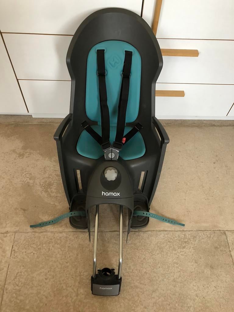 Siège vélo porte-bébé Hamax Chill - pr vélo SANS porte-bagag, Vélos & Vélomoteurs, 0 à 18 kg, Repose-pieds, Enlèvement, Utilisé