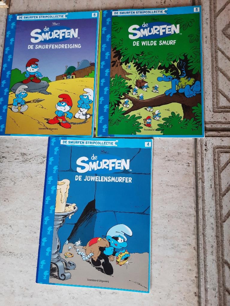De smurfen stripcollectie, Ophalen, Zo goed als nieuw, Verschillende Smurfen, Stripboek