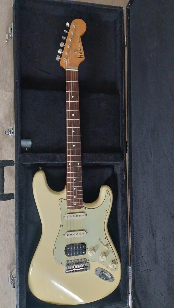 Haar Stratocaster handgebouwde super strat, Muziek en Instrumenten, Snaarinstrumenten | Gitaren | Elektrisch, Ophalen of Verzenden