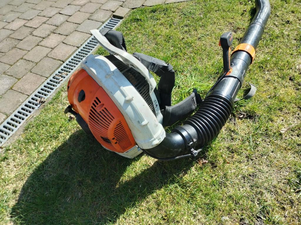 Stihl BR700 bladblazer, Jardin & Terrasse, Souffleurs de feuilles, Stihl, Comme neuf, Enlèvement, Porté à dos