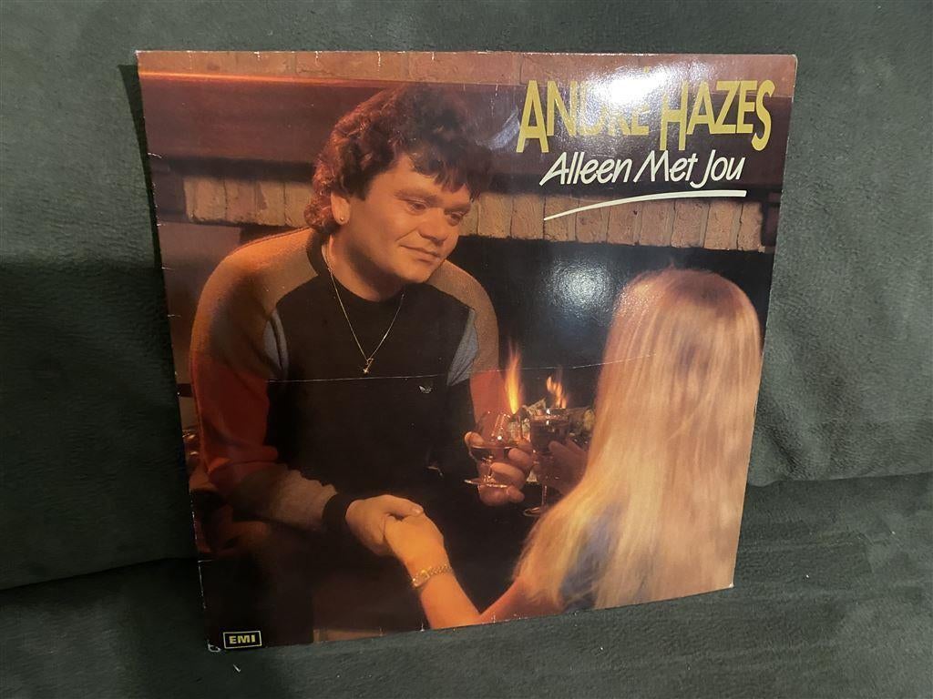 Andre Hazes alleen met jou vinyl [1048], Cd's en Dvd's, Vinyl | Nederlandstalig, Verzenden, Zo goed als nieuw