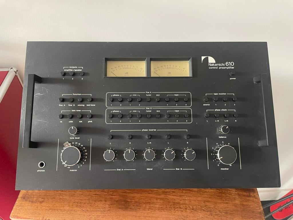 Nakamichi 610  - Preampli vintage, Enlèvement, Utilisé, Stéréo, Autres marques