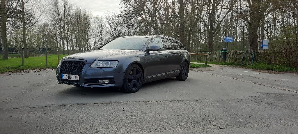 Audi A6 3.0TDI S-Line Quattro, Auto's, Euro 5, Parkeersensor, Leder, Particulier