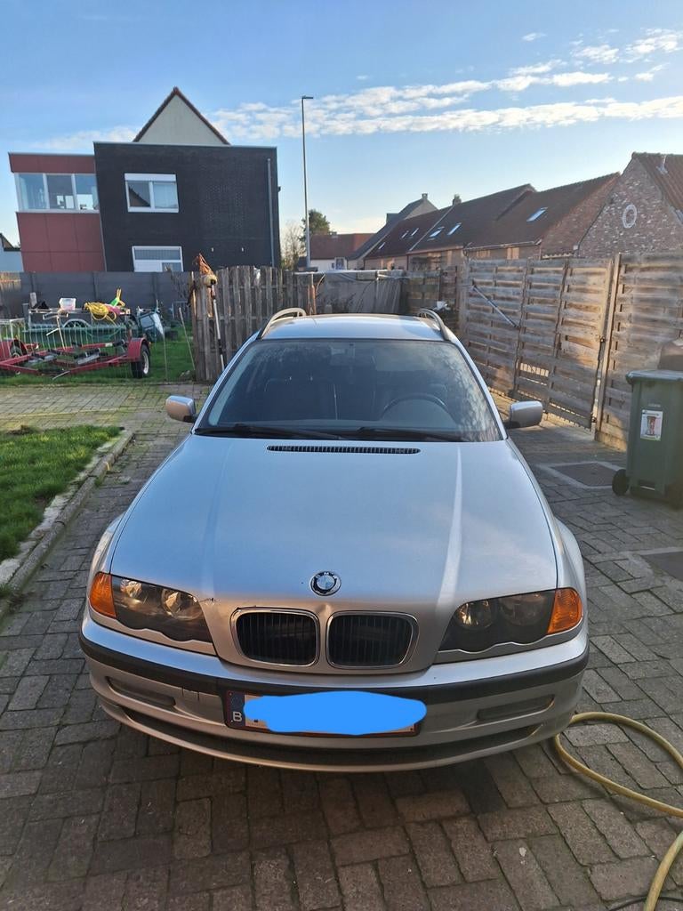 318i e46, Auto's, Leder, Trekhaak, Te koop, Benzine