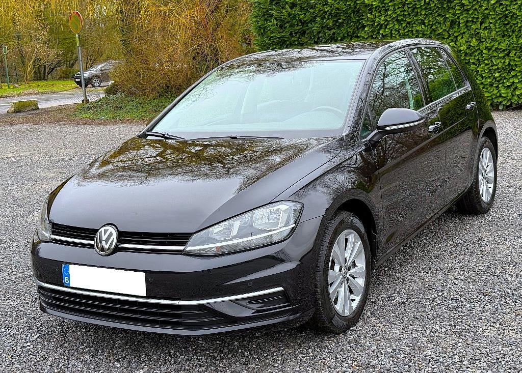 Volkswagen Golf 7 1.6 TDi 1e Eig CarPlay Camera EURO 6d, Auto's, Testrit aan huis, Stof, Euro 6, Zwart