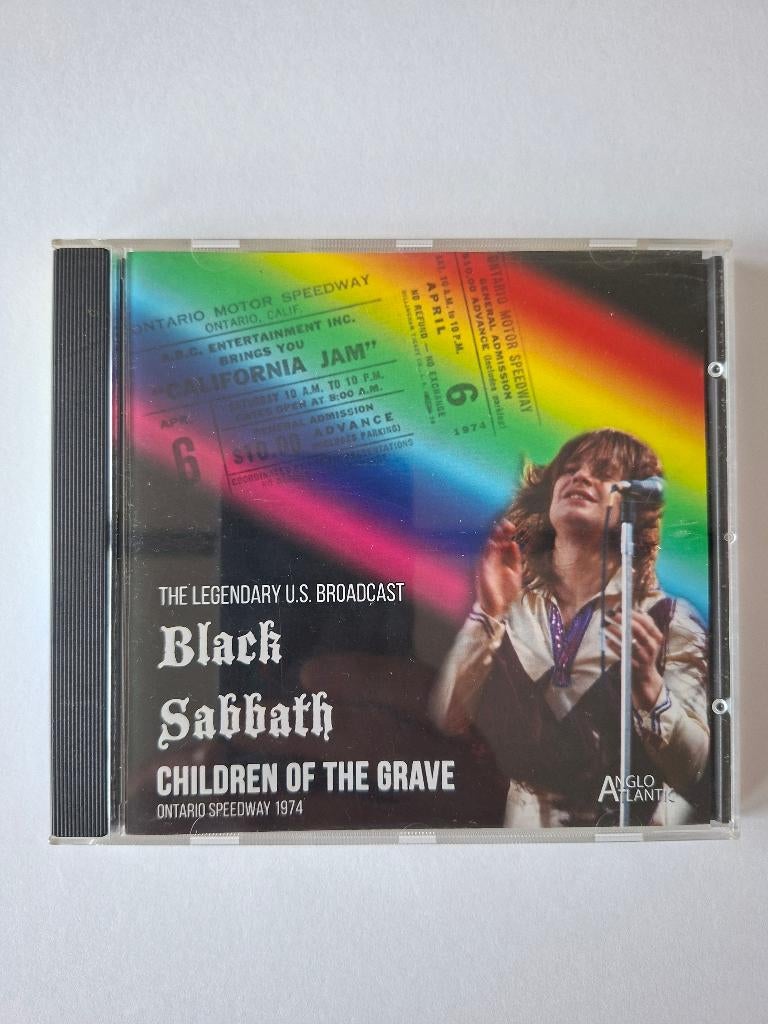 Cd Black Sabbath live Ontario Speedway 1974, Enlèvement ou Envoi, Comme neuf