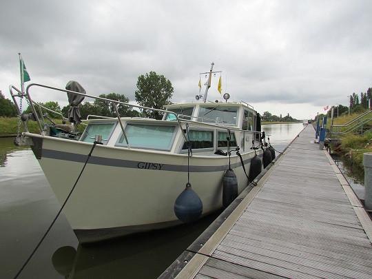 motorjacht, excellent cruiser, Watersport en Boten, Motorboten en Motorjachten, Ophalen, Gebruikt, Staal, Diesel