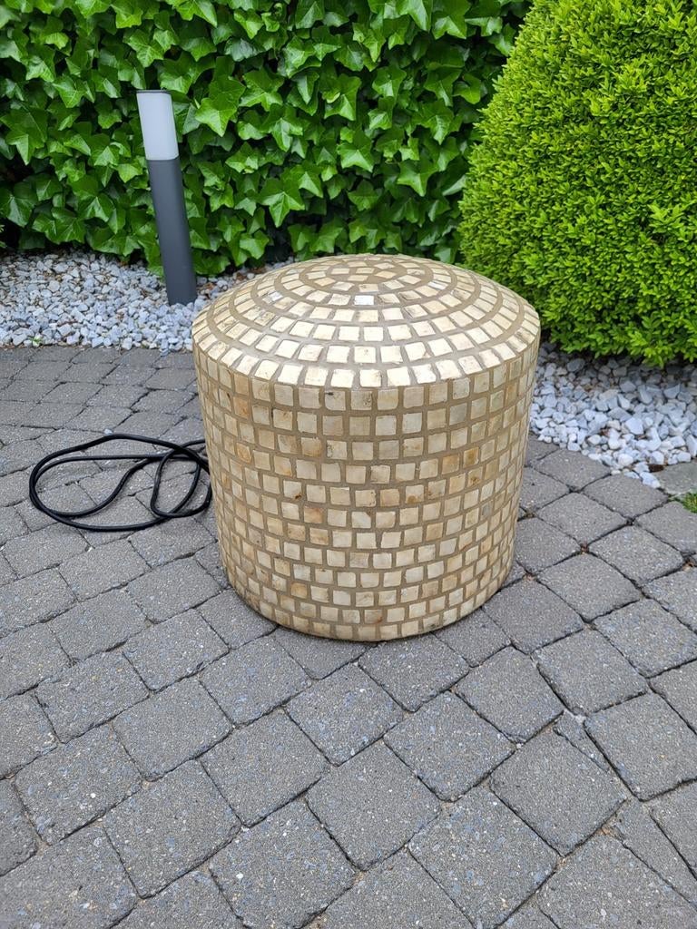pouf avec éclairage d'ambiance, Jardin & Terrasse, Enlèvement, Comme neuf