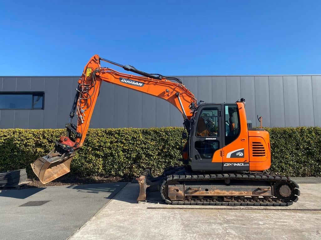 Doosan DX140LCR-5, Zakelijke goederen, Machines en Bouw | Kranen en Graafmachines, Ophalen, Graafmachine