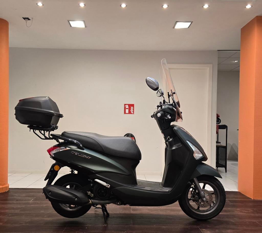 Yamaha D'elight 125**2018**1,693km**Garantie, Scooter, Bedrijf, 125 cc, Minimaal motorrijbewijs A1