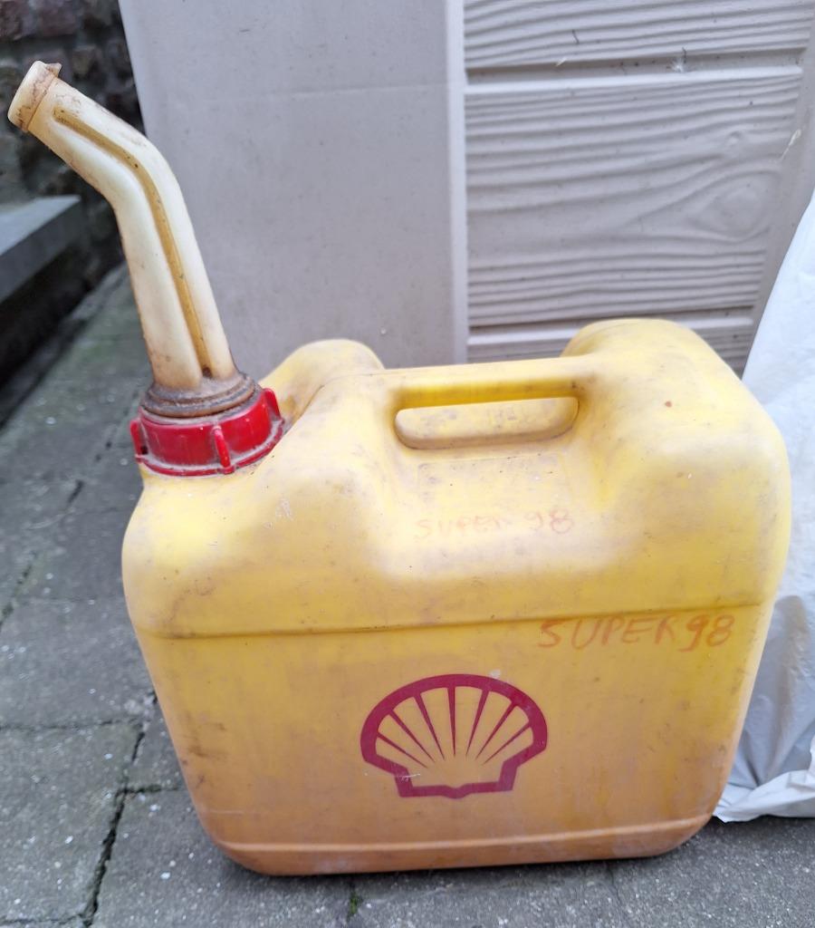 Bidon Shell année 1988, Collections, Marques & Objets publicitaires, Envoi, Utilisé